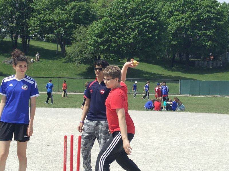 Cricket at Lakecrest sports day